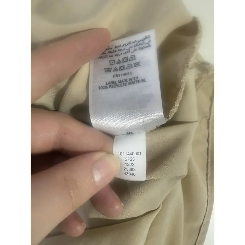 And Now This Size M Tiered‎ Neutral Schoolgirl Acadamia Mini Skirt Feminine Fall